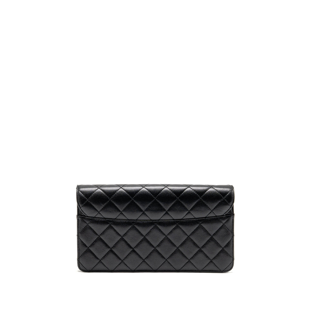 CHANEL BEAUTY LOCK FLAP BAG SHEEPSKIN BLACK GHW