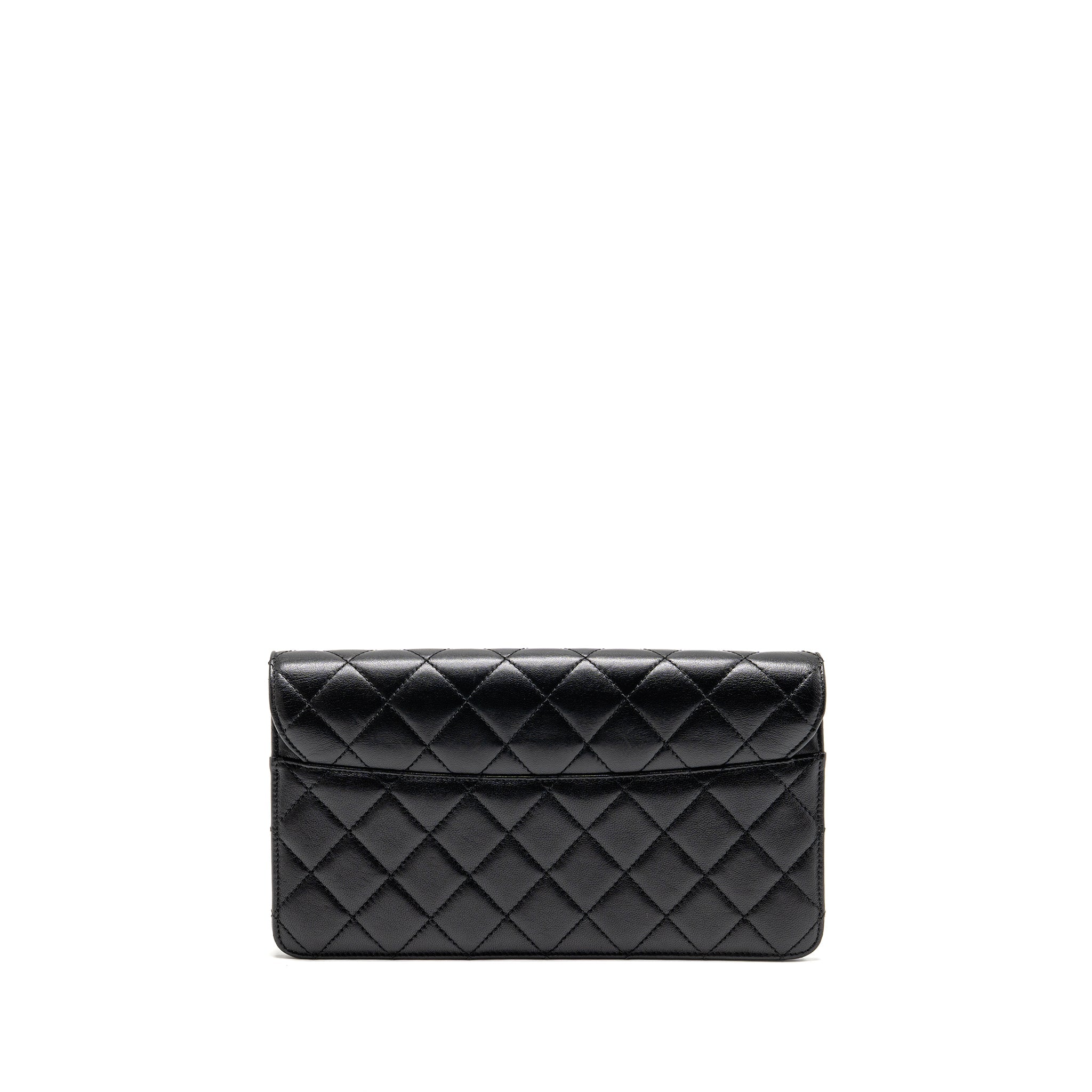 CHANEL BEAUTY LOCK FLAP BAG SHEEPSKIN BLACK GHW