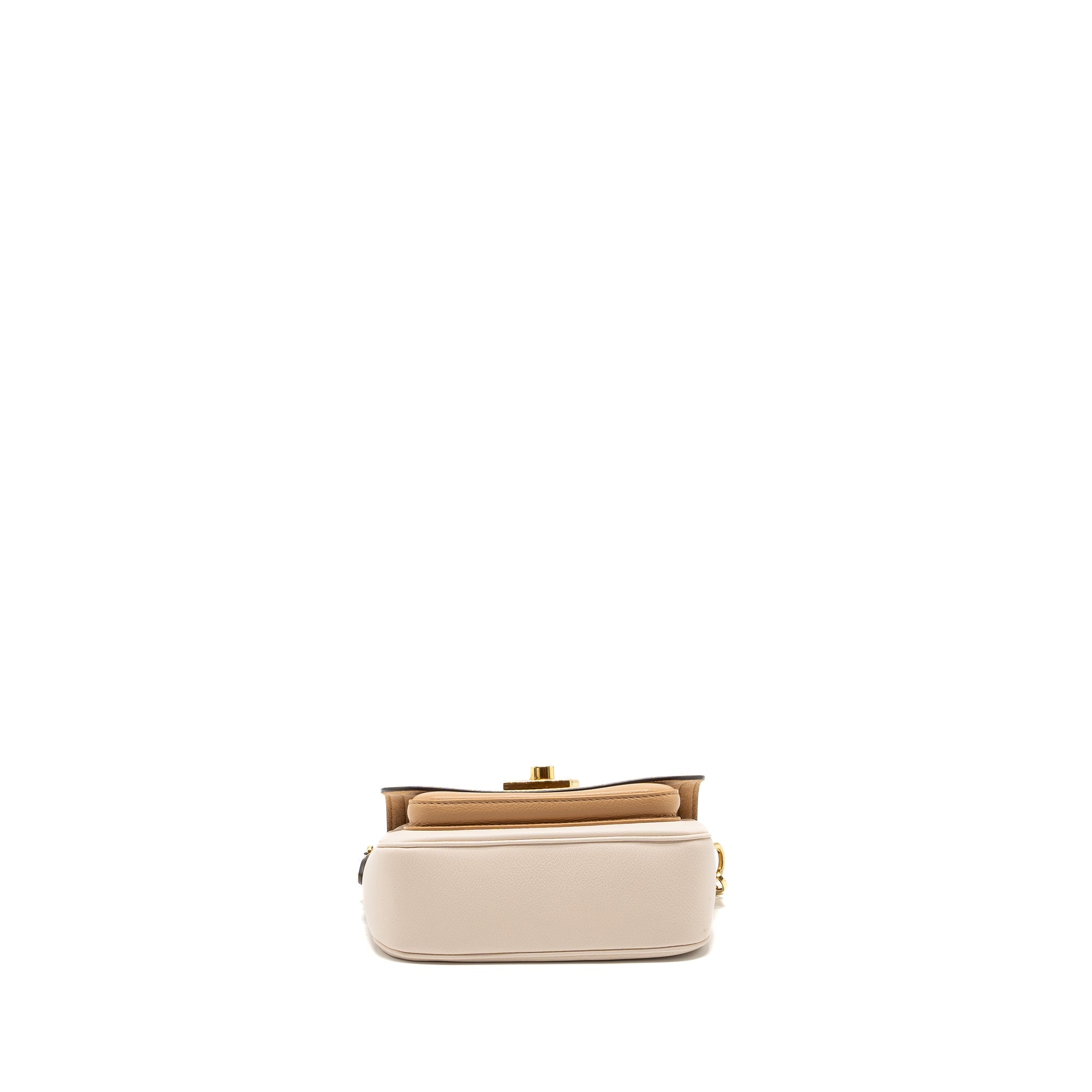 LOUIS VUITTON LOCKME TENDER GRAINED CALFSKIN BEIGE MULTICOLOUR GHW