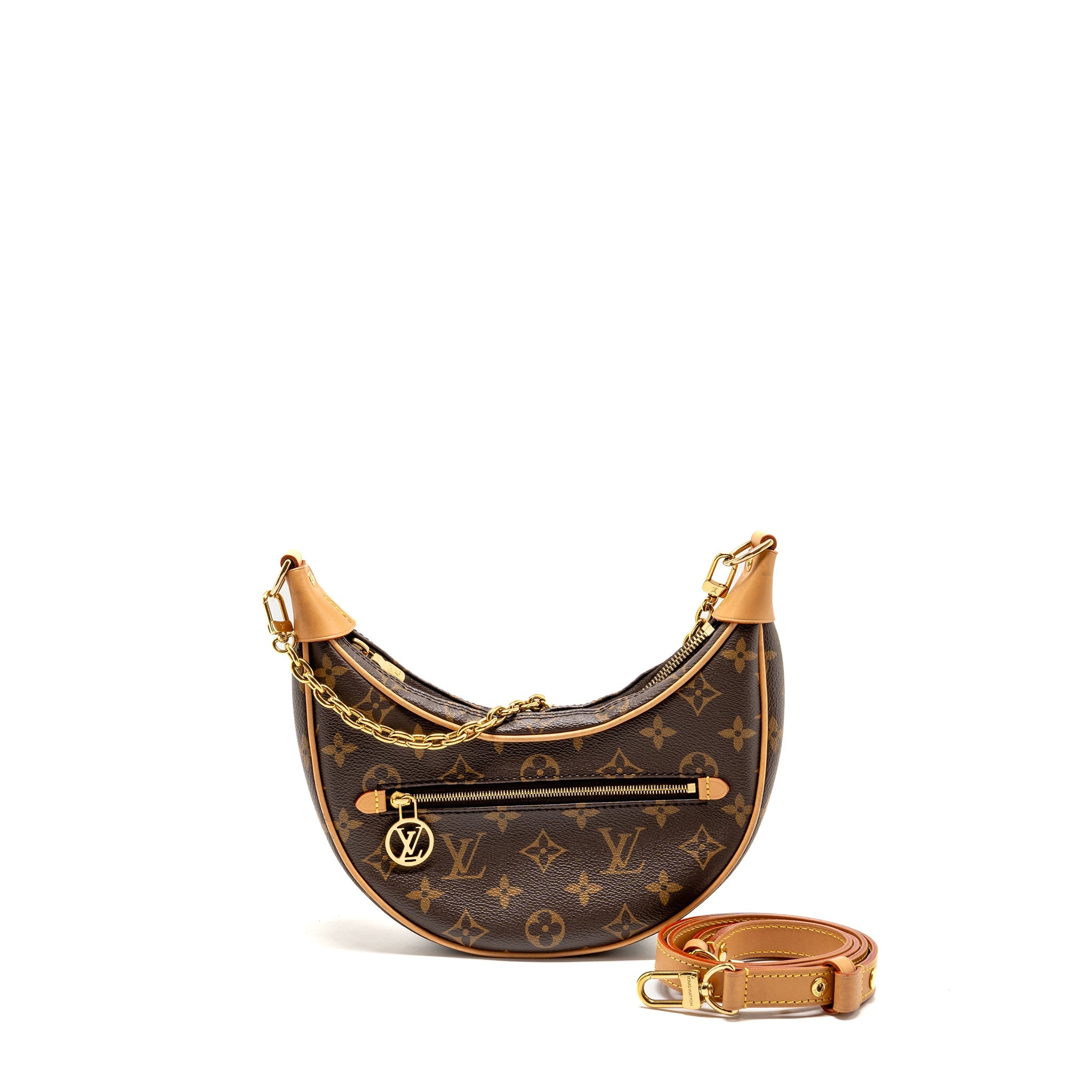 LOUIS VUITTON LOOP PM BAG MONOGRAM CANVAS GHW