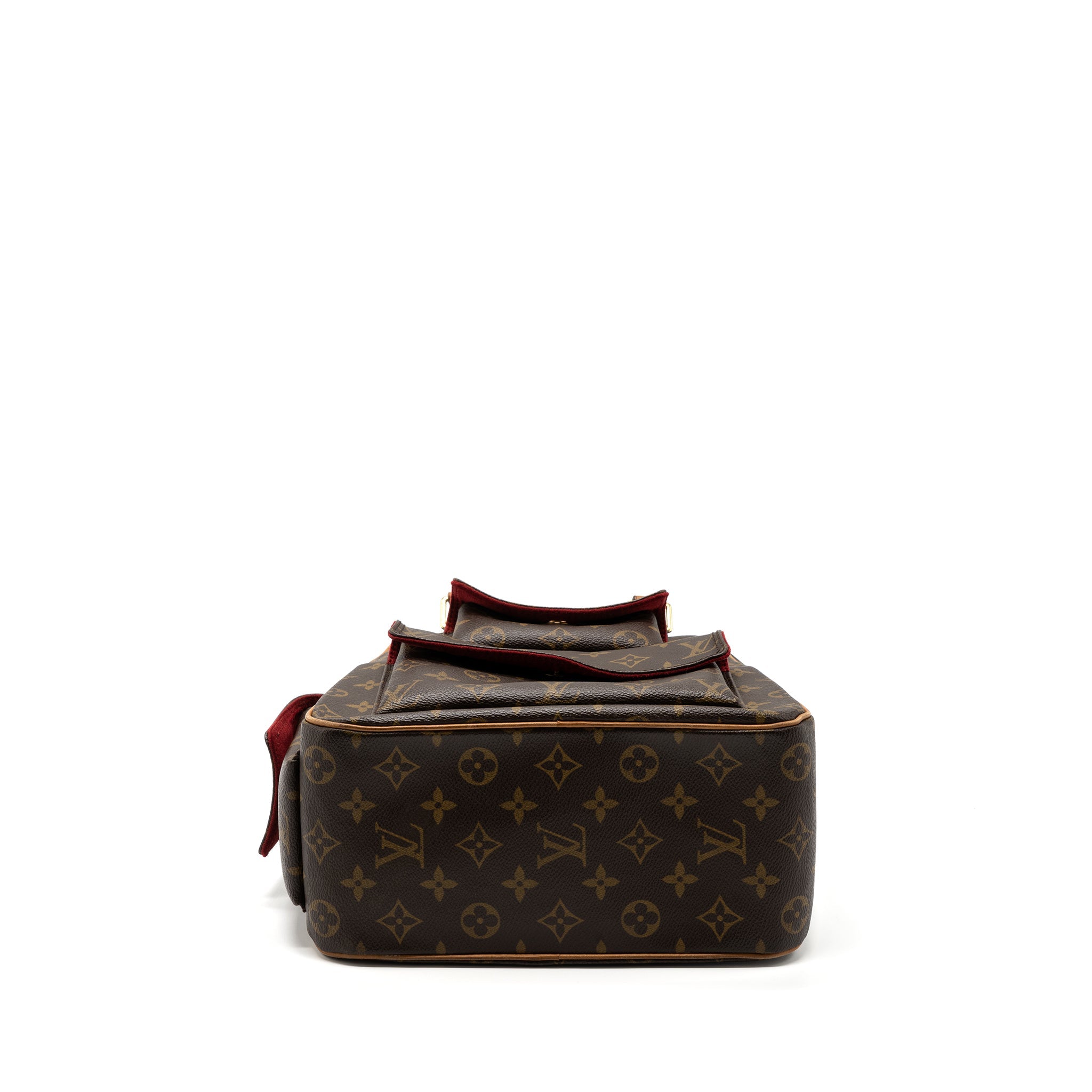 LOUIS VUITTON VINTAGE TOP HANDLE BAG MONOGRAM CANVAS GHW