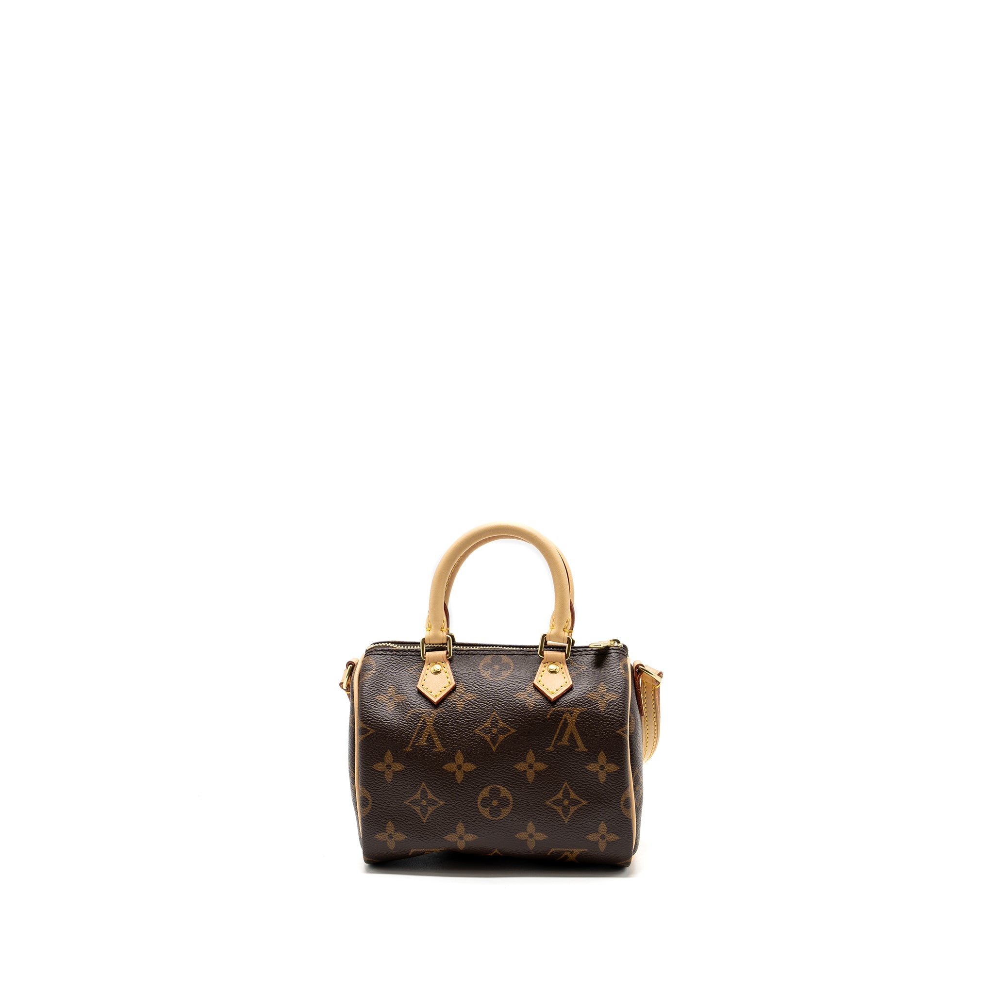 LOUIS VUITTON NANO SPEEDY MONOGRAM CANVAS GHW (OLD VERSION)