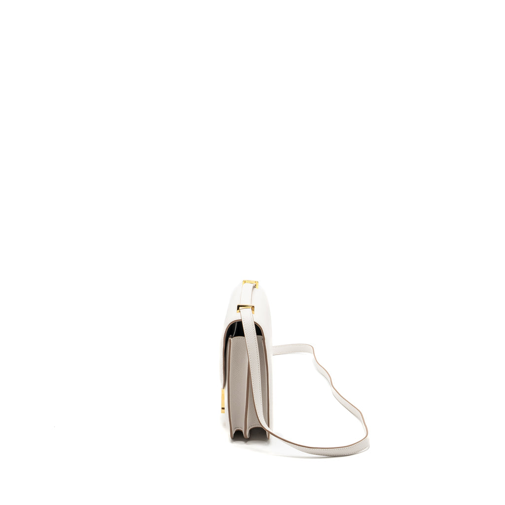 HERMES MINI CONSTANCE EPSOM GRIS PALE GHW