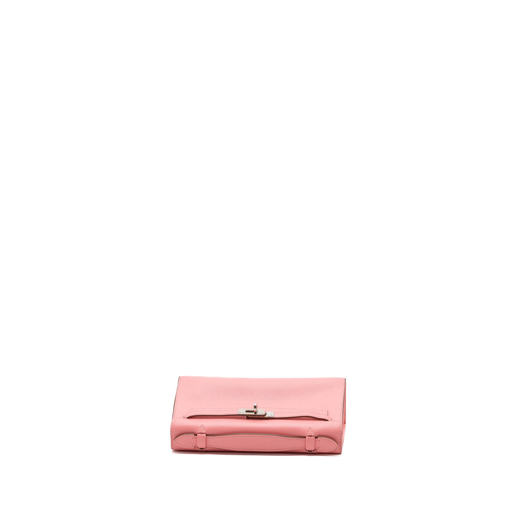 HERMES KELLY POCHETTE EPSOM ROSE CONFETTI SHW