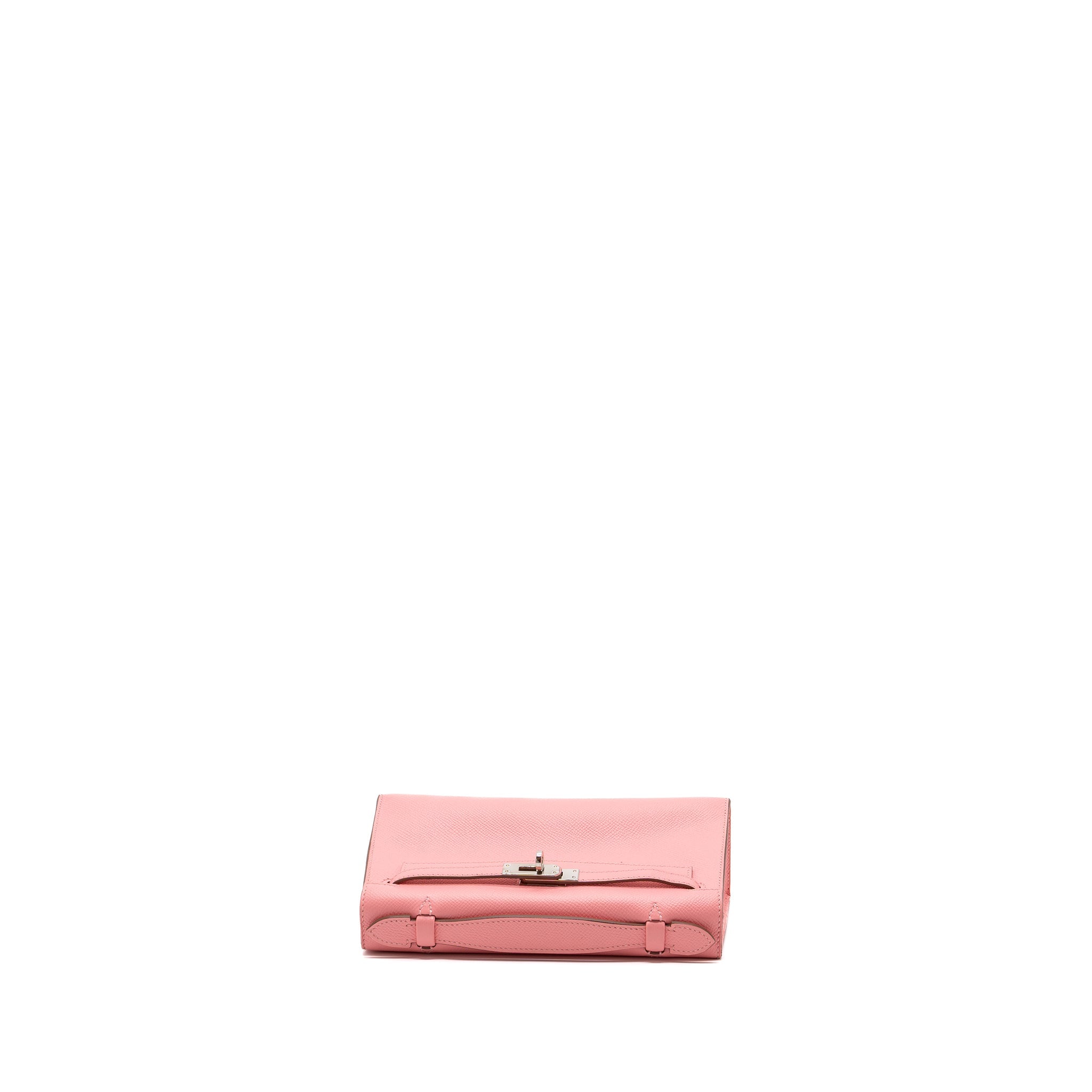 HERMES KELLY POCHETTE EPSOM ROSE CONFETTI SHW