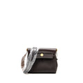 HERMES HERBAG MINI CANVAS/HUNTER LEATHER EBENE GHW