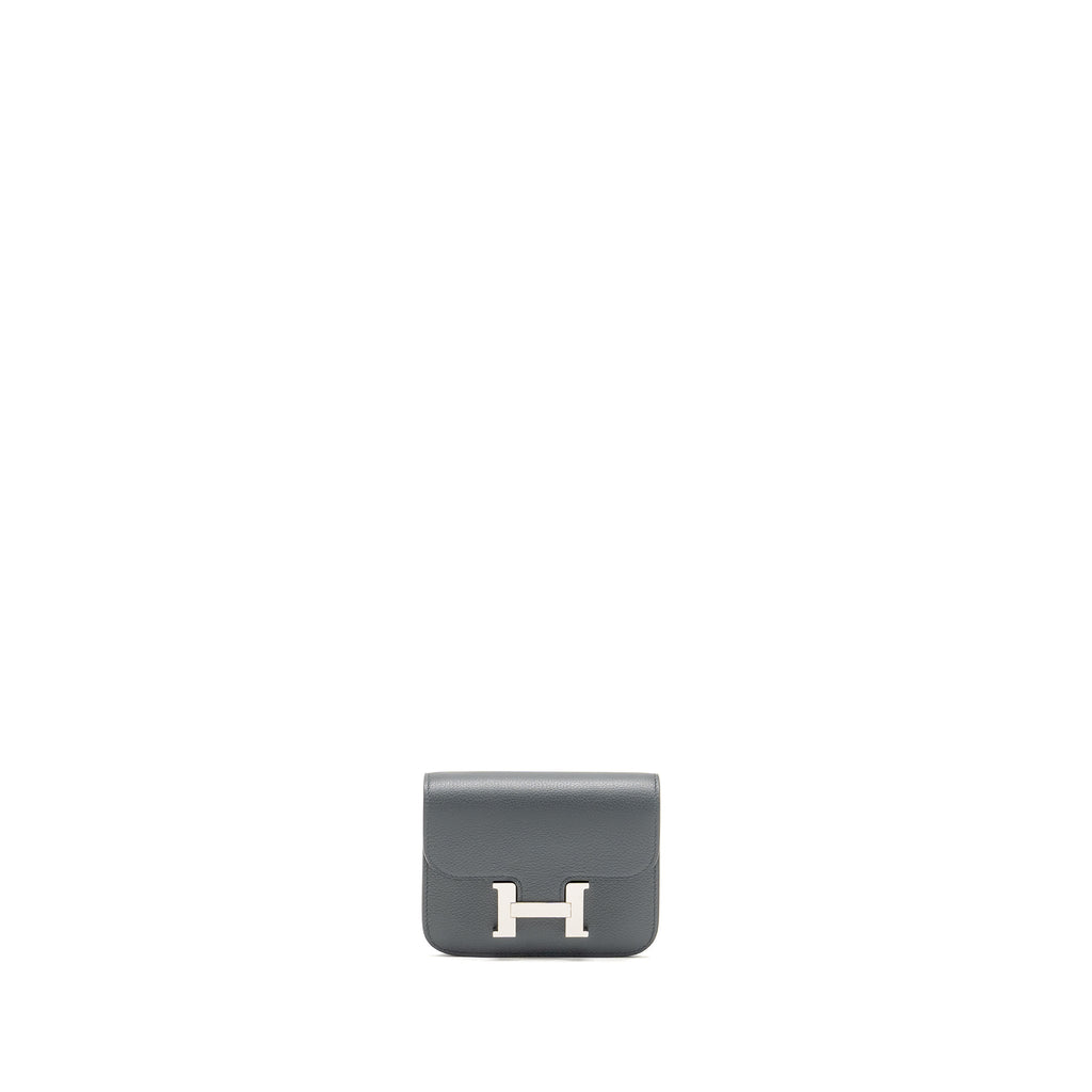 HERMES CONSTANCE SLIM EVERCOLOR GRIS MISTY/BEIGE MARFA SHW