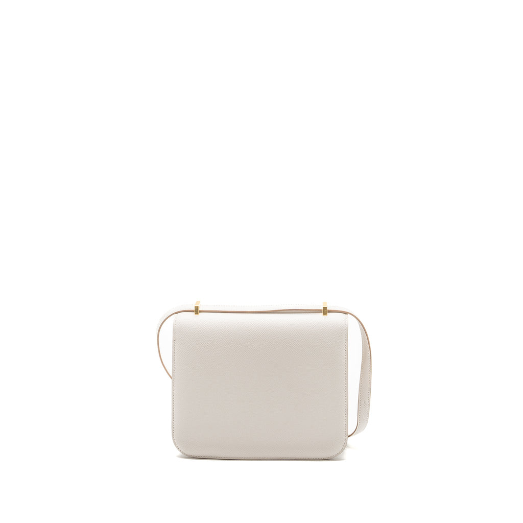 HERMES MINI CONSTANCE EPSOM GRIS PALE GHW