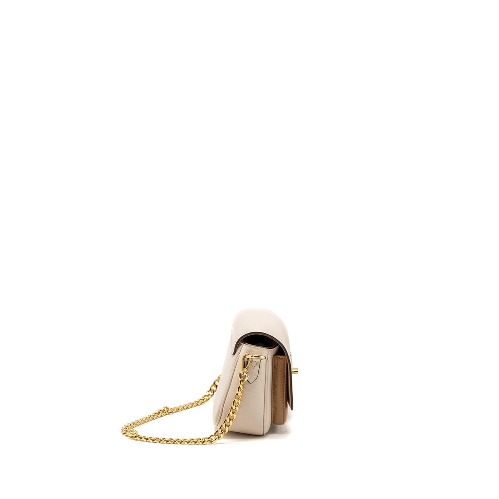 LOUIS VUITTON LOCKME TENDER GRAINED CALFSKIN BEIGE MULTICOLOUR GHW