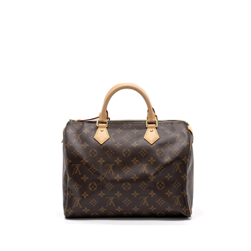 LOUIS VUITTON SPEEDY 30 MONOGRAM CANVAS GHW