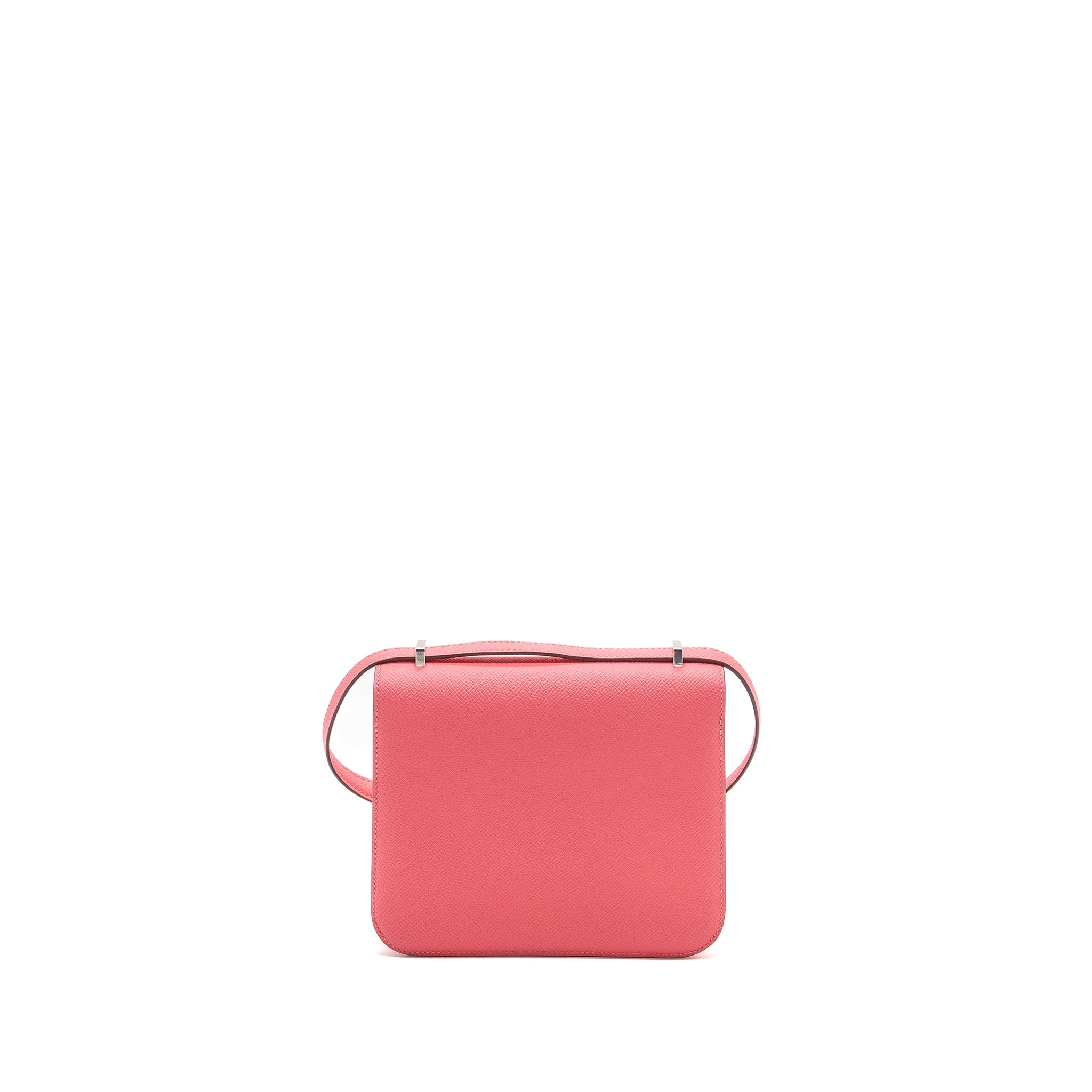 HERMES MINI CONSTANCE EPSOM ROSE AZALEE SHW