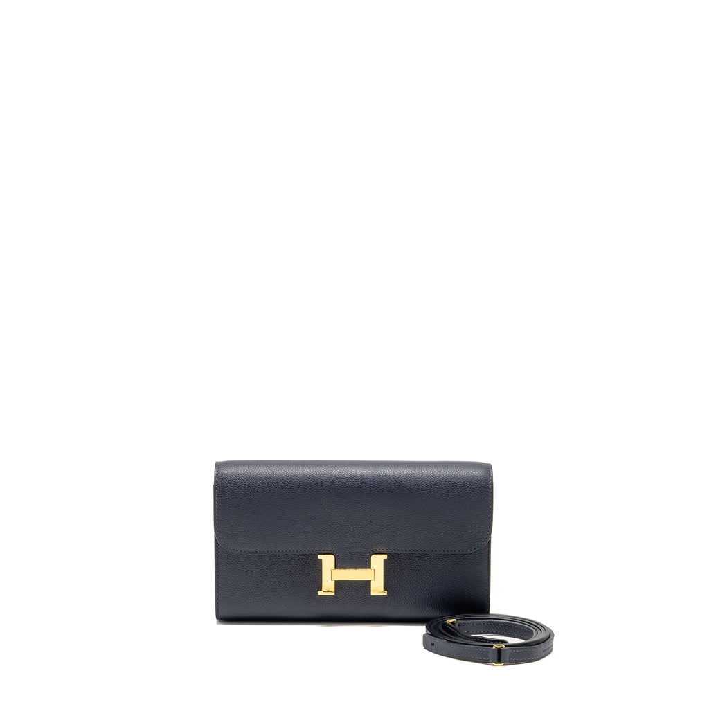 HERMES CONSTANCE TO GO EVERCOLOR BLUE NUIT GHW