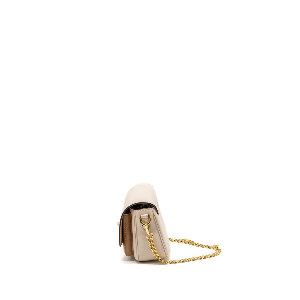 LOUIS VUITTON LOCKME TENDER GRAINED CALFSKIN BEIGE MULTICOLOUR GHW