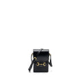 GUCCI 1955 HORSEBIT 1955 CROSSBODY BAG CALFSKIN BLACK GHW