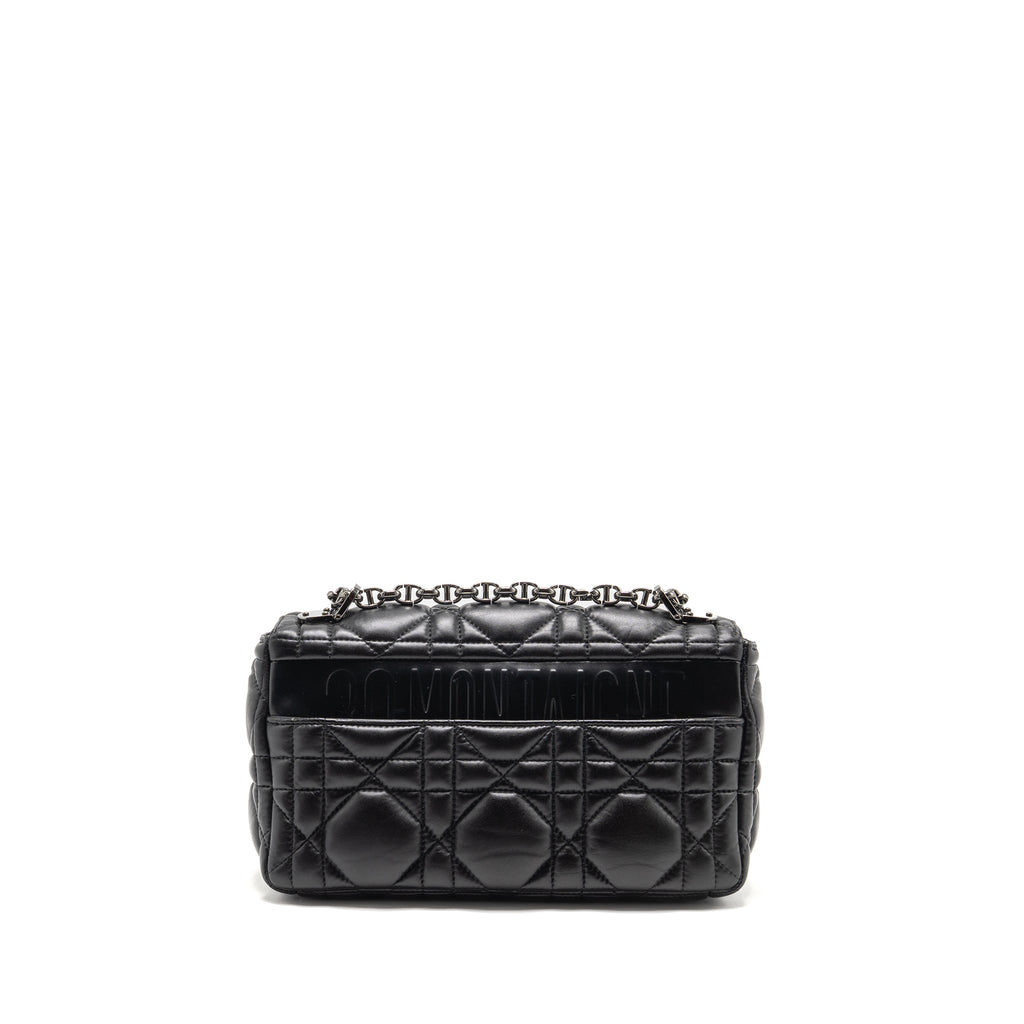 DIOR MEDIUM DIOR CARO BAG CALFSKIN SO BLACK