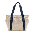 HERMES SAC A LANGER CABRIOLE NAPPY BAG COTTON GRIS PEARL SHW