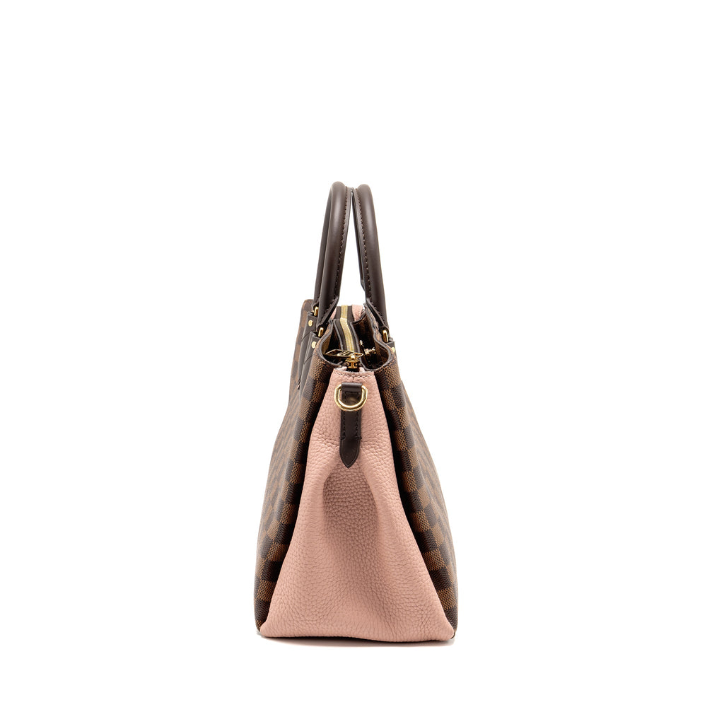 LOUIS VUITTON NORMANDY TOTE BAG DAMIER EBENE CANVAS MAGNOLIA GHW