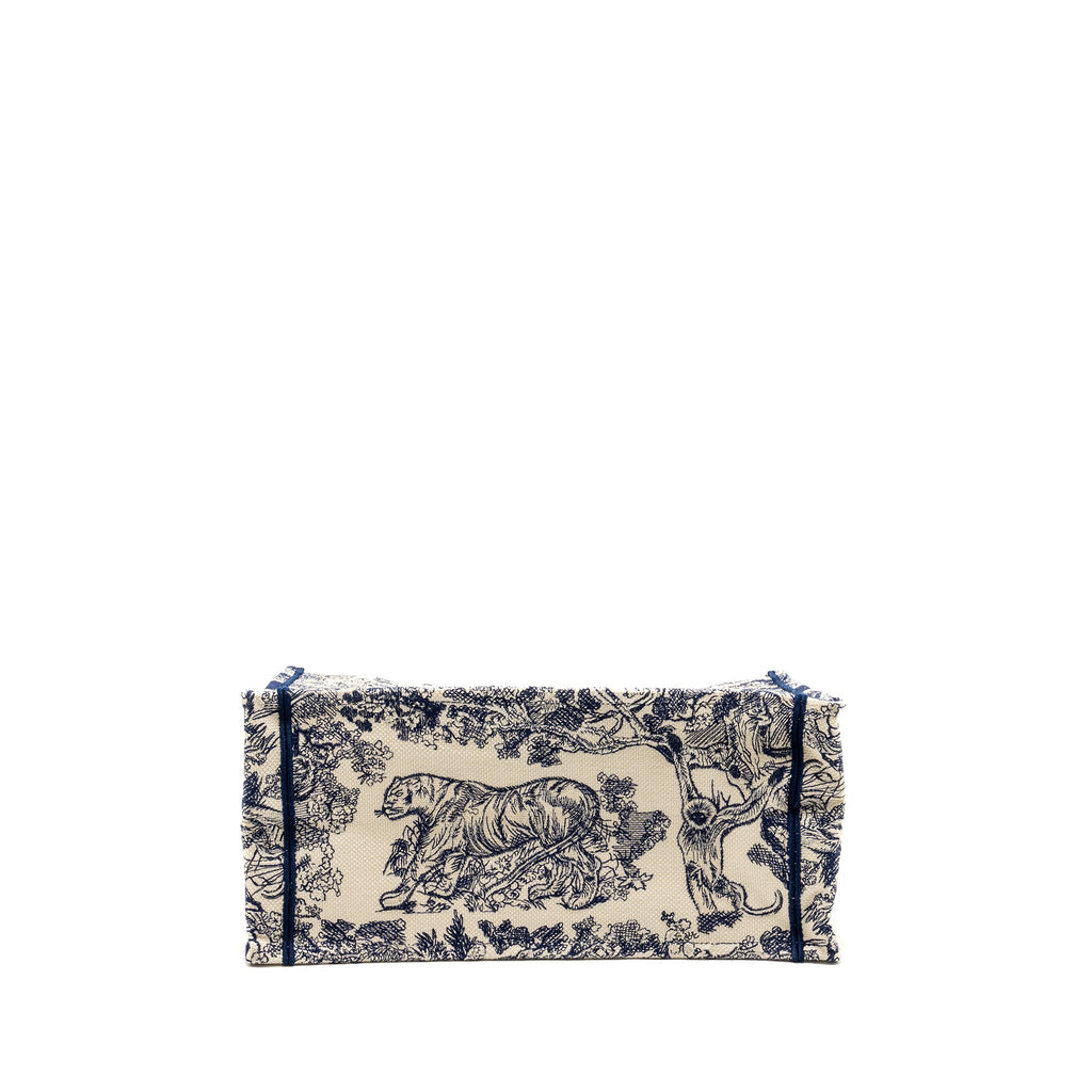 DIOR MEDIUM BOOK TOTE TOILE DE JOUY EMBROIDERY
