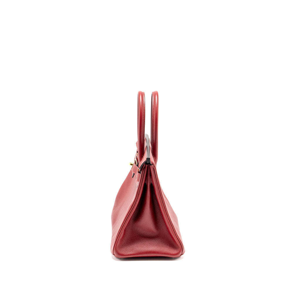HERMES BIRKIN 30 EPSOM ROUGE GRENAT GHW