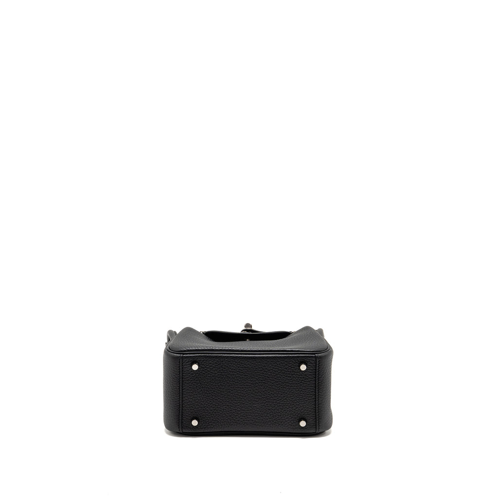 HERMES MINI LINDY II CLEMENCE BLACK SHW