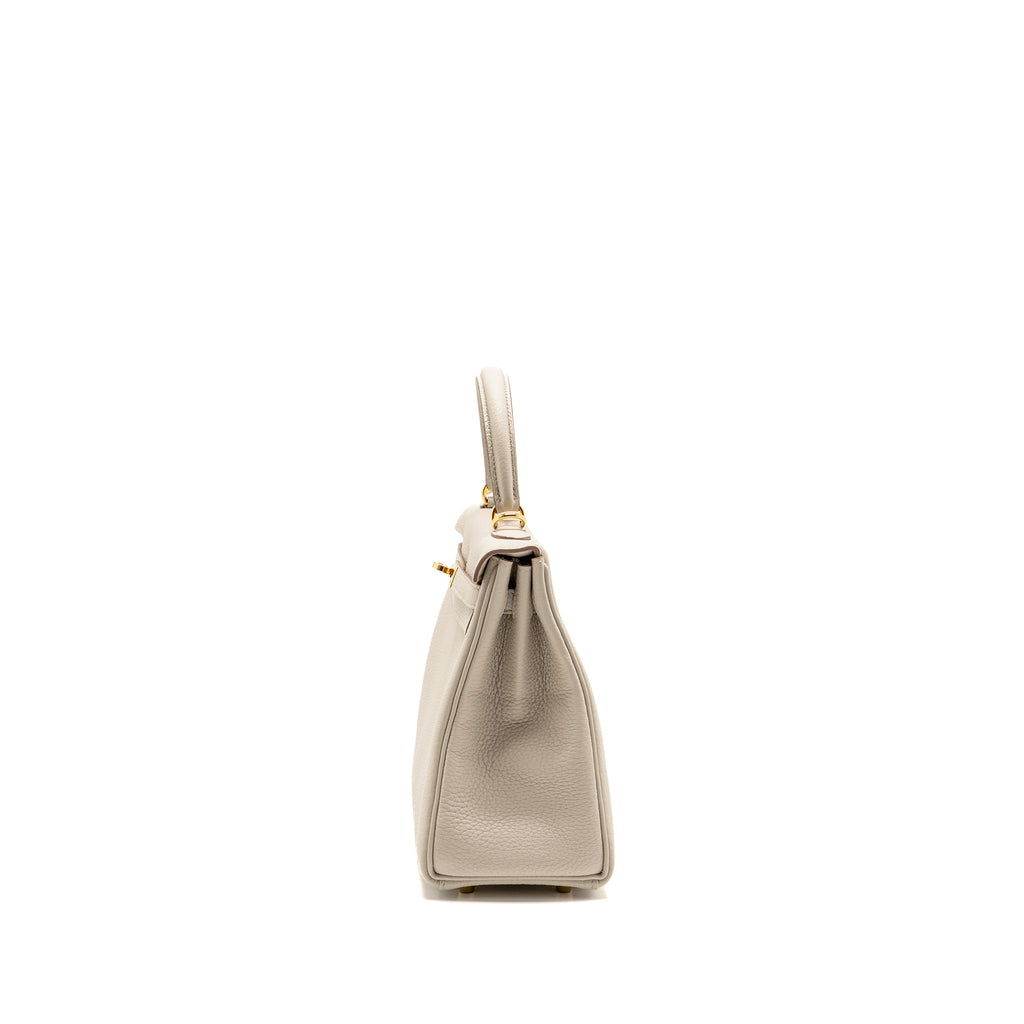 HERMES KELLY 25 TOGO 8L BETON GHW
