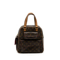 LOUIS VUITTON VINTAGE TOP HANDLE BAG MONOGRAM CANVAS GHW