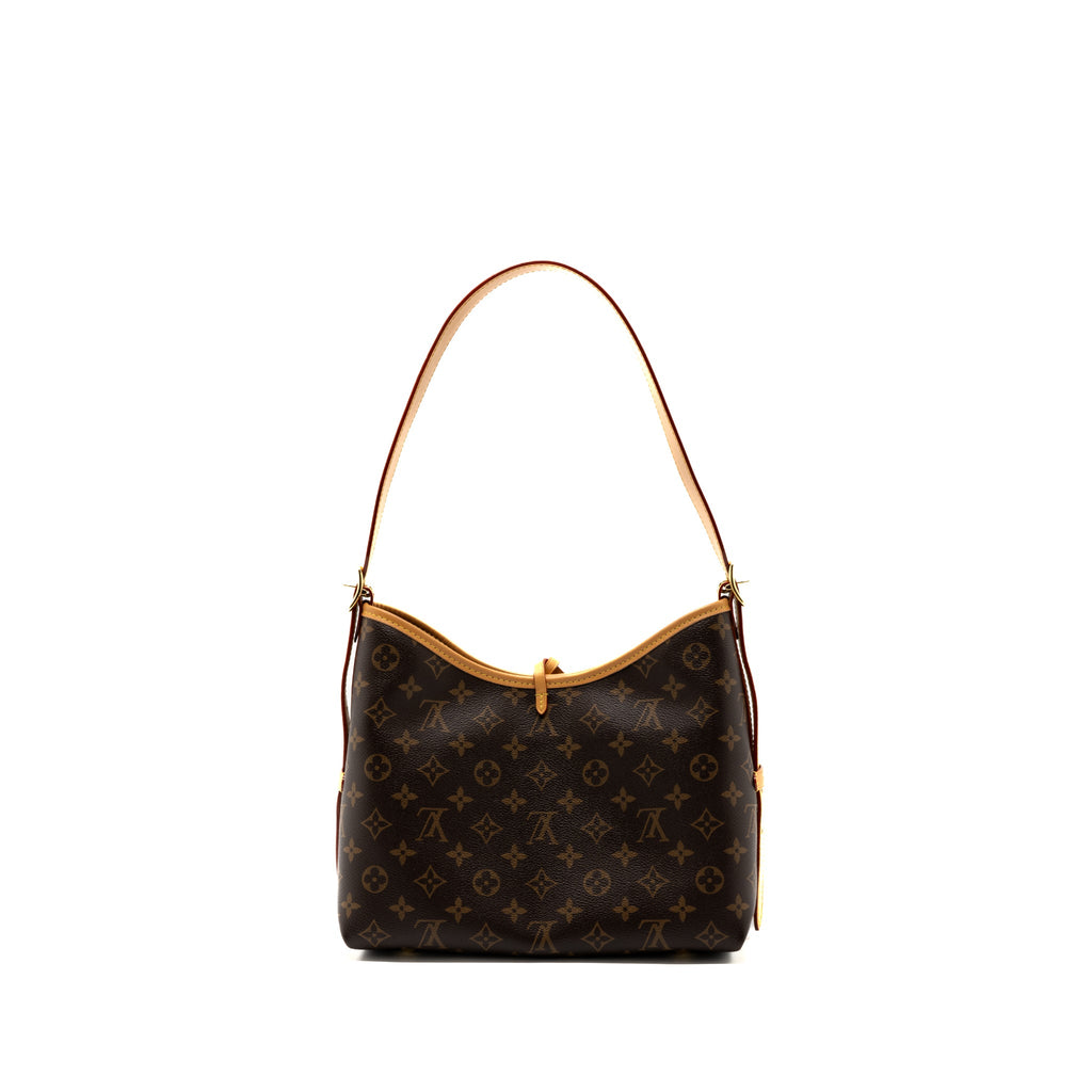 LOUIS VUITTON CARRYALL PM MONOGRAM CANVAS GHW(NEW VERSION)