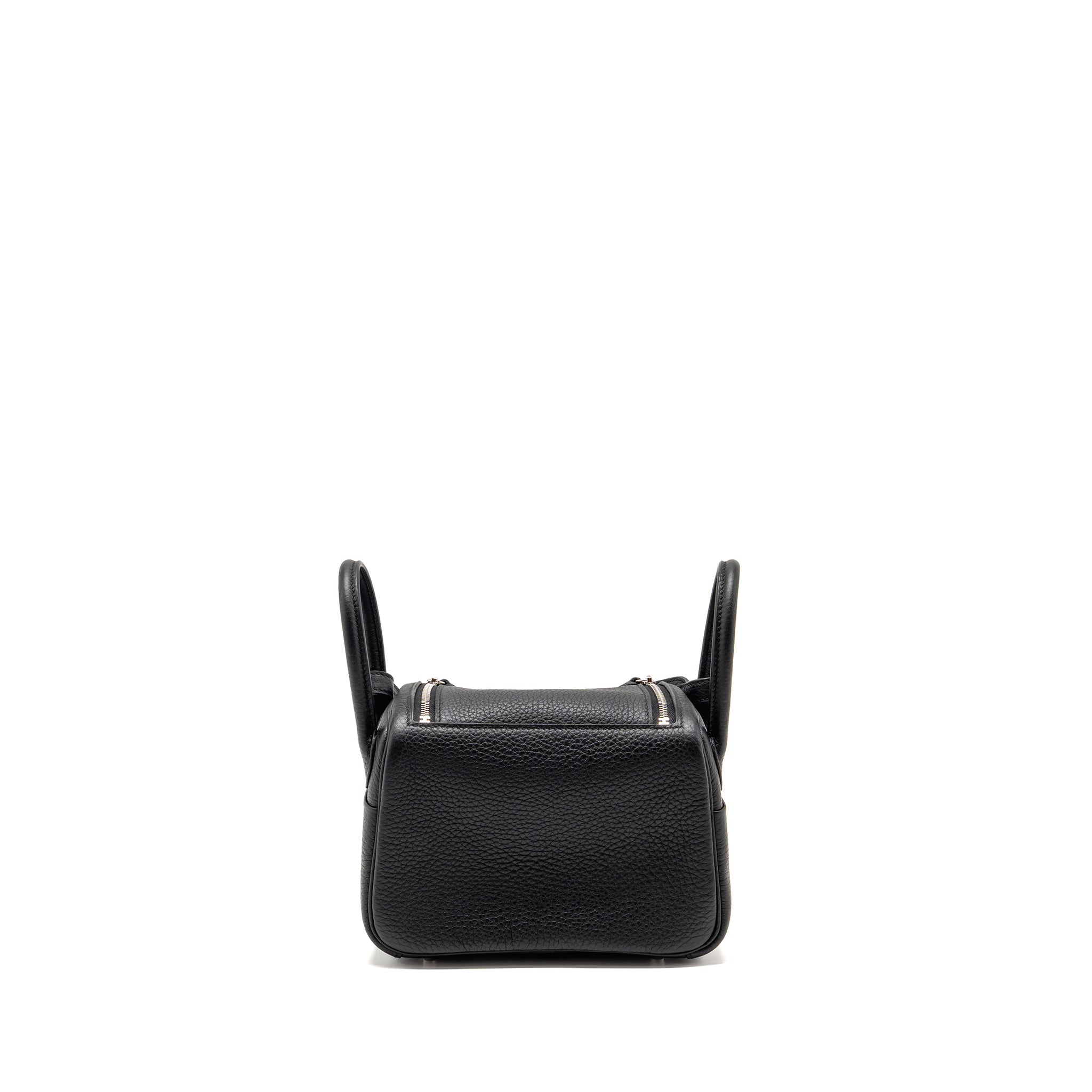 HERMES MINI LINDY II CLEMENCE BLACK SHW