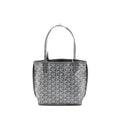 GOYARD MINI ANJOU TOTE BAG GOYARDINE CANVAS GREY SHW