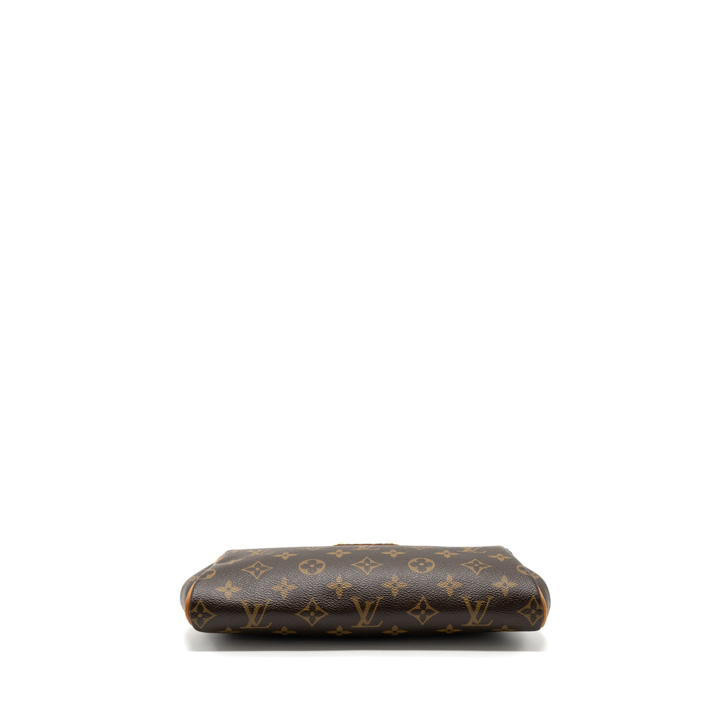LOUIS VUITTON EVA POCHETTE MONOGRAM CANVAS GHW