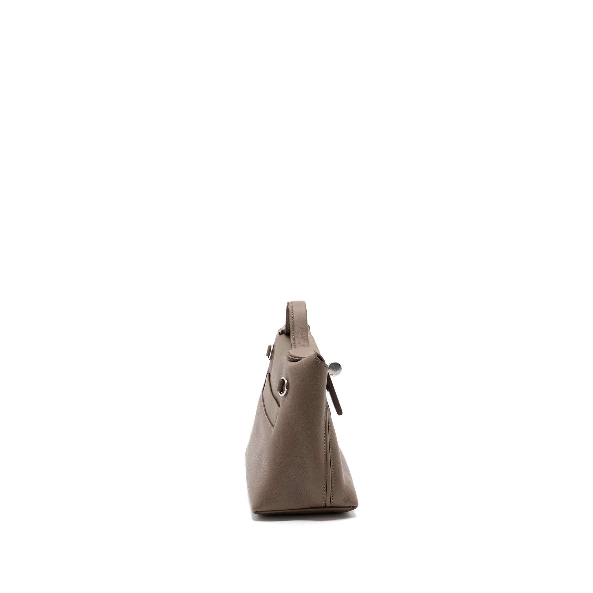 HERMES MINI 24/24 2424 -21 BAG EVERCOLOR/SWIFT ETOUPE SHW