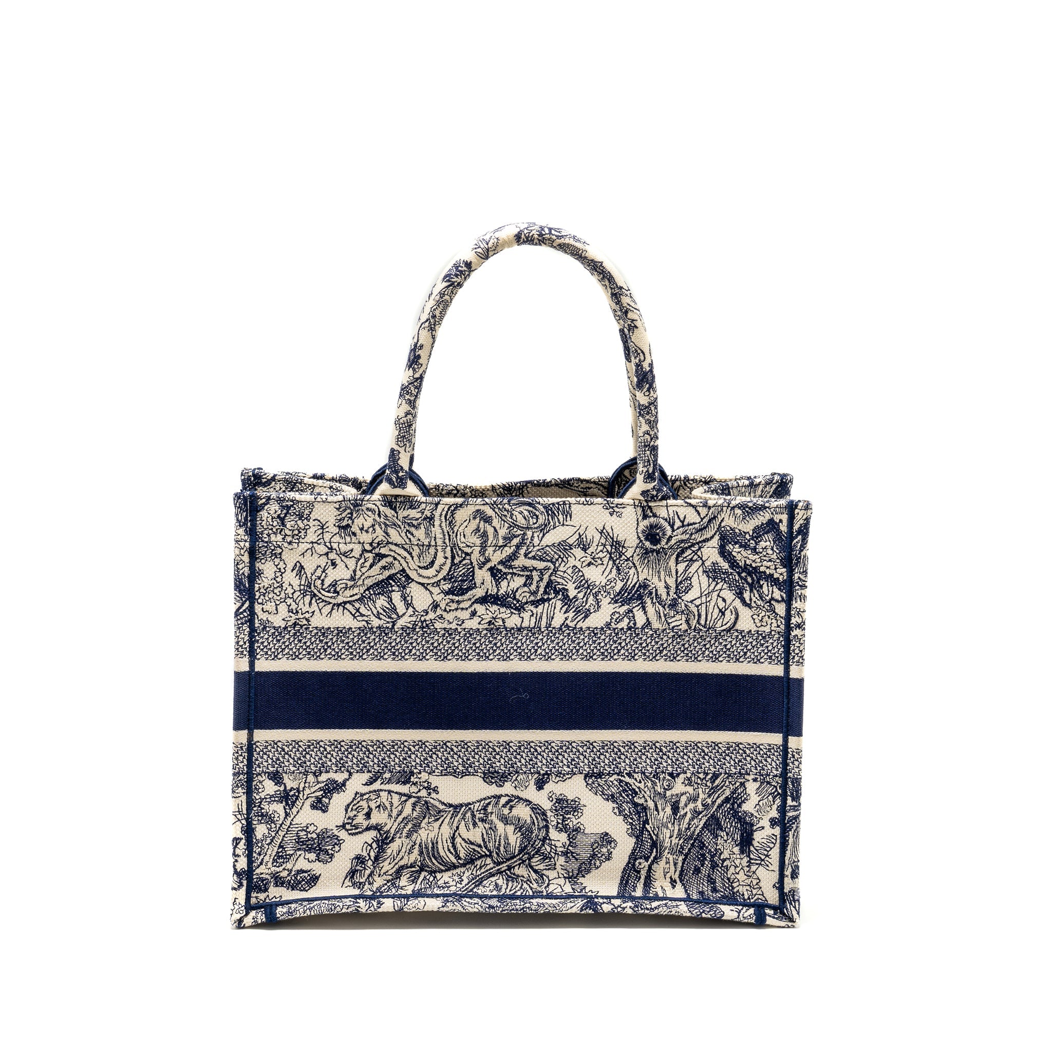 DIOR MEDIUM BOOK TOTE TOILE DE JOUY EMBROIDERY