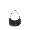 CELINE AVA BAG TRIOMPHE CANVAS / CALFSKIN BROWN GHW