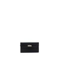 HERMES KELLY LONG WALLET EPSOM BLACK SHW