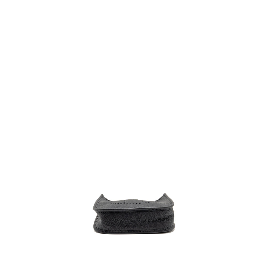 HERMES MINI EVELYNE CLEMENCE BLACK GHW
