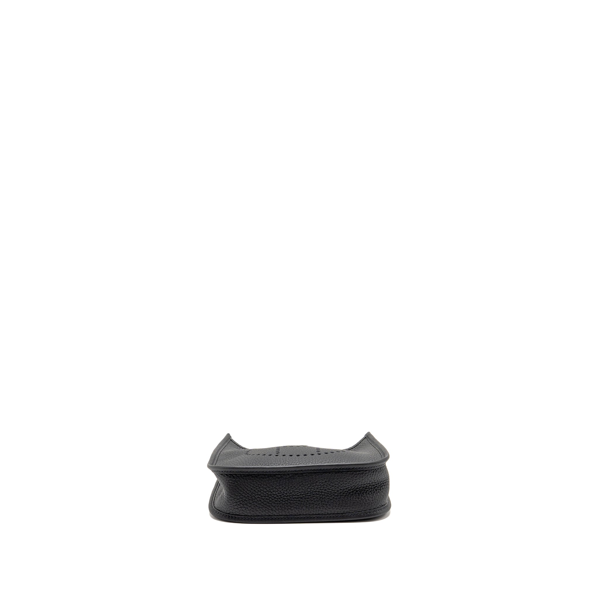 HERMES MINI EVELYNE CLEMENCE BLACK GHW