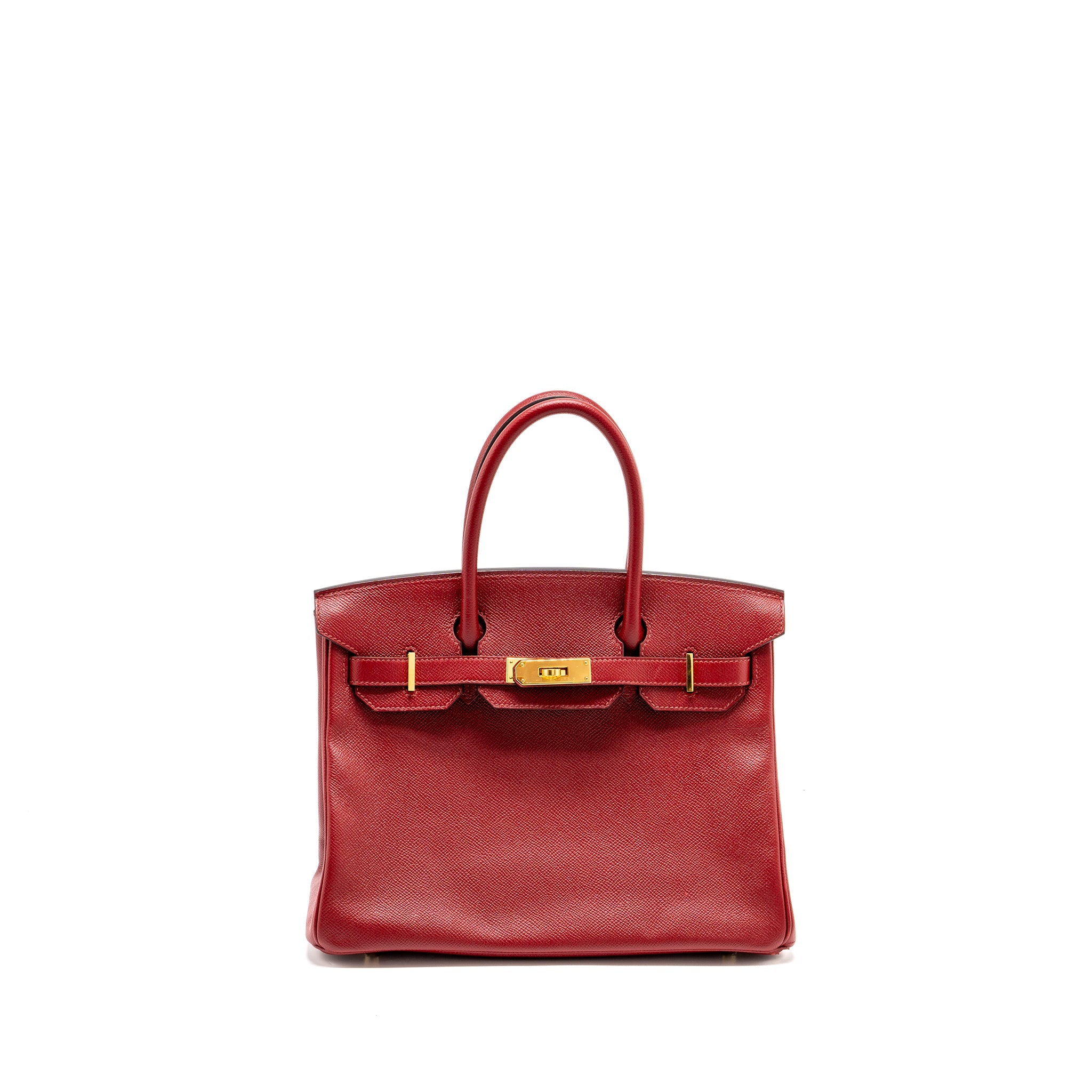 HERMES BIRKIN 30 EPSOM ROUGE GRENAT GHW