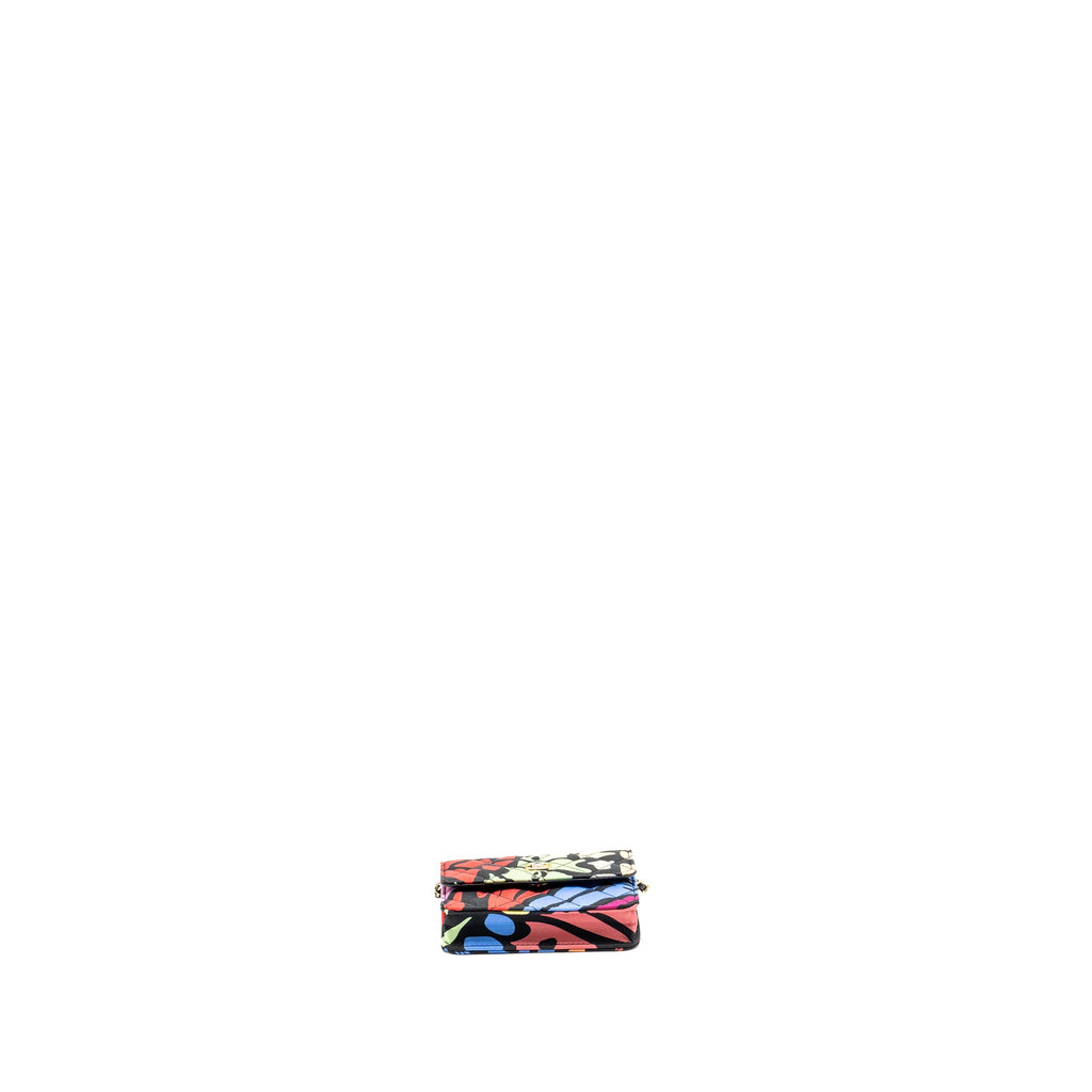 CHANEL 22S MINI FLAP BAG FABRIC MULTICOLOUR LGHW