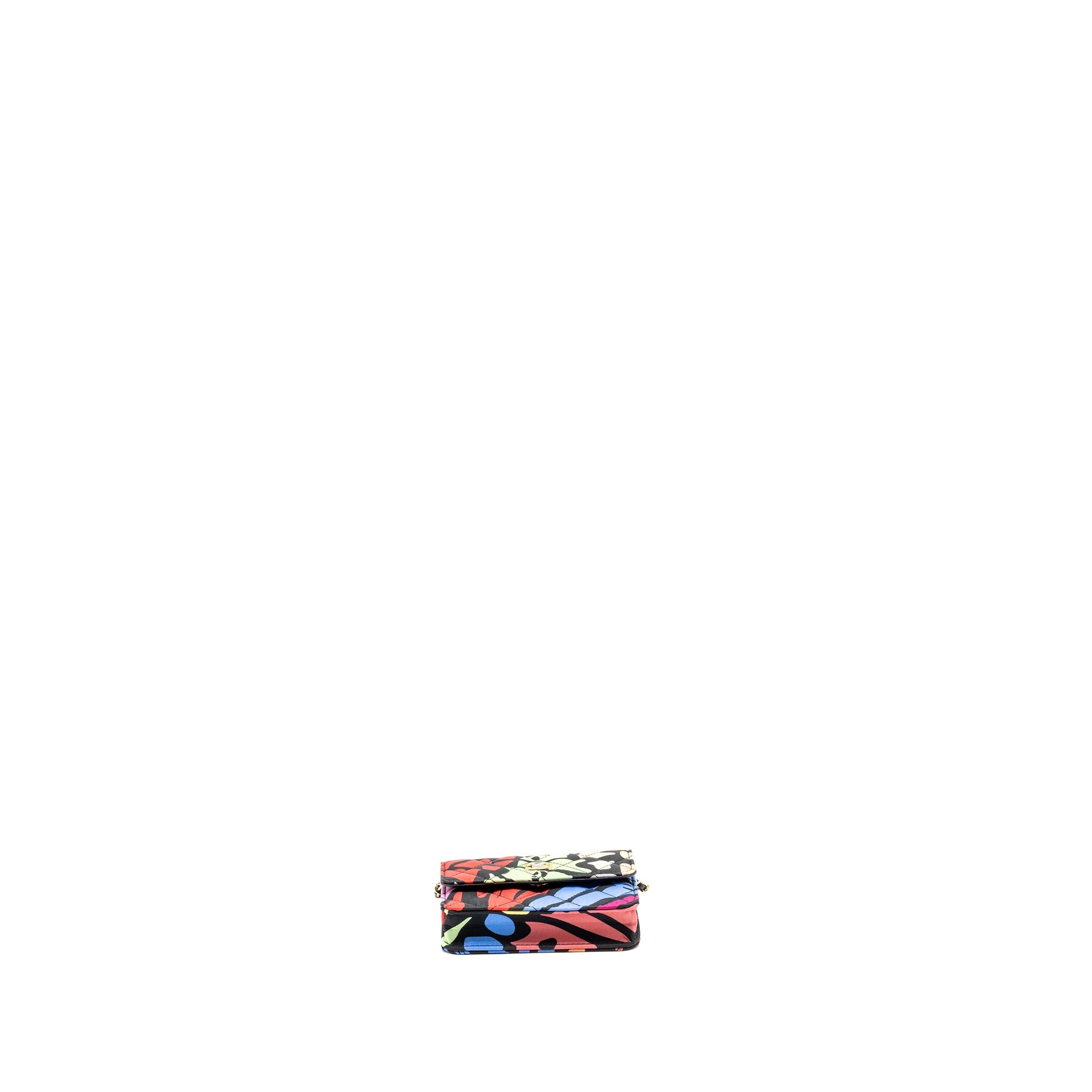 CHANEL 22S MINI FLAP BAG FABRIC MULTICOLOUR LGHW