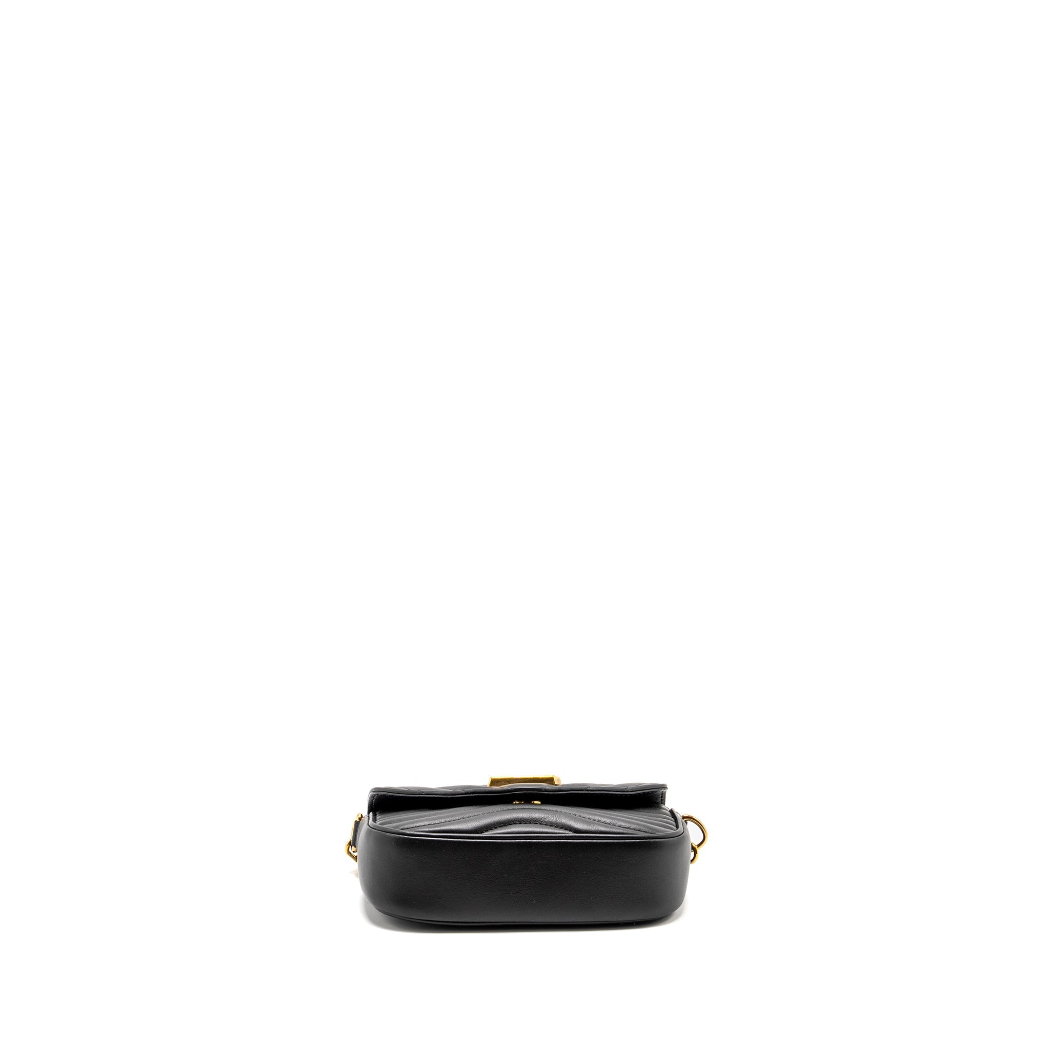 LOUIS VUITTON NEW WAVE MULTI POCHETTE CALFSKIN BLACK GHW