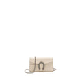 GUCCI SUPER MINI DIONYSUS CALFSKIN WHITE RUTHENIUM SHW
