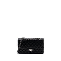 CHANEL MEDIUM CLASSIC DOUBLE FLAP BAG CAVIAR BLACK SHW