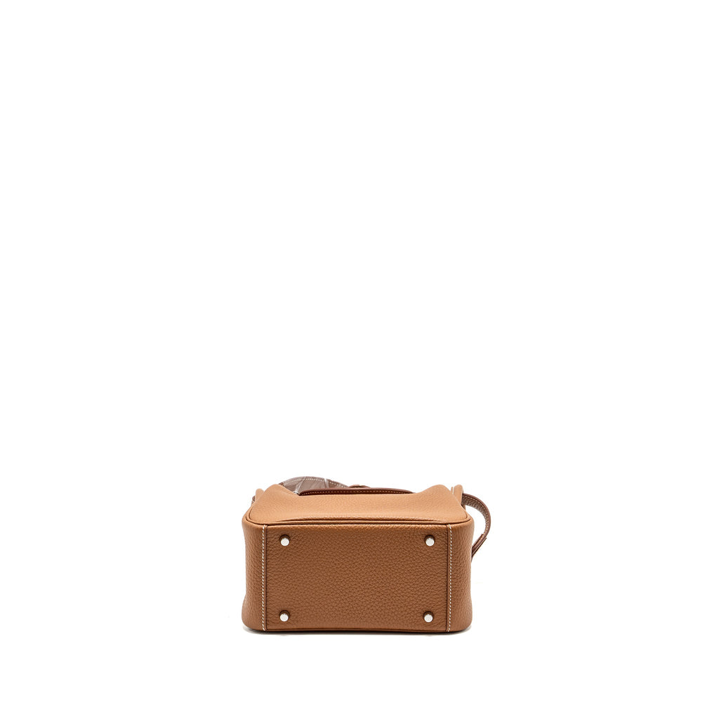 HERMES MINI LINDY CLEMENCE GOLD SHW