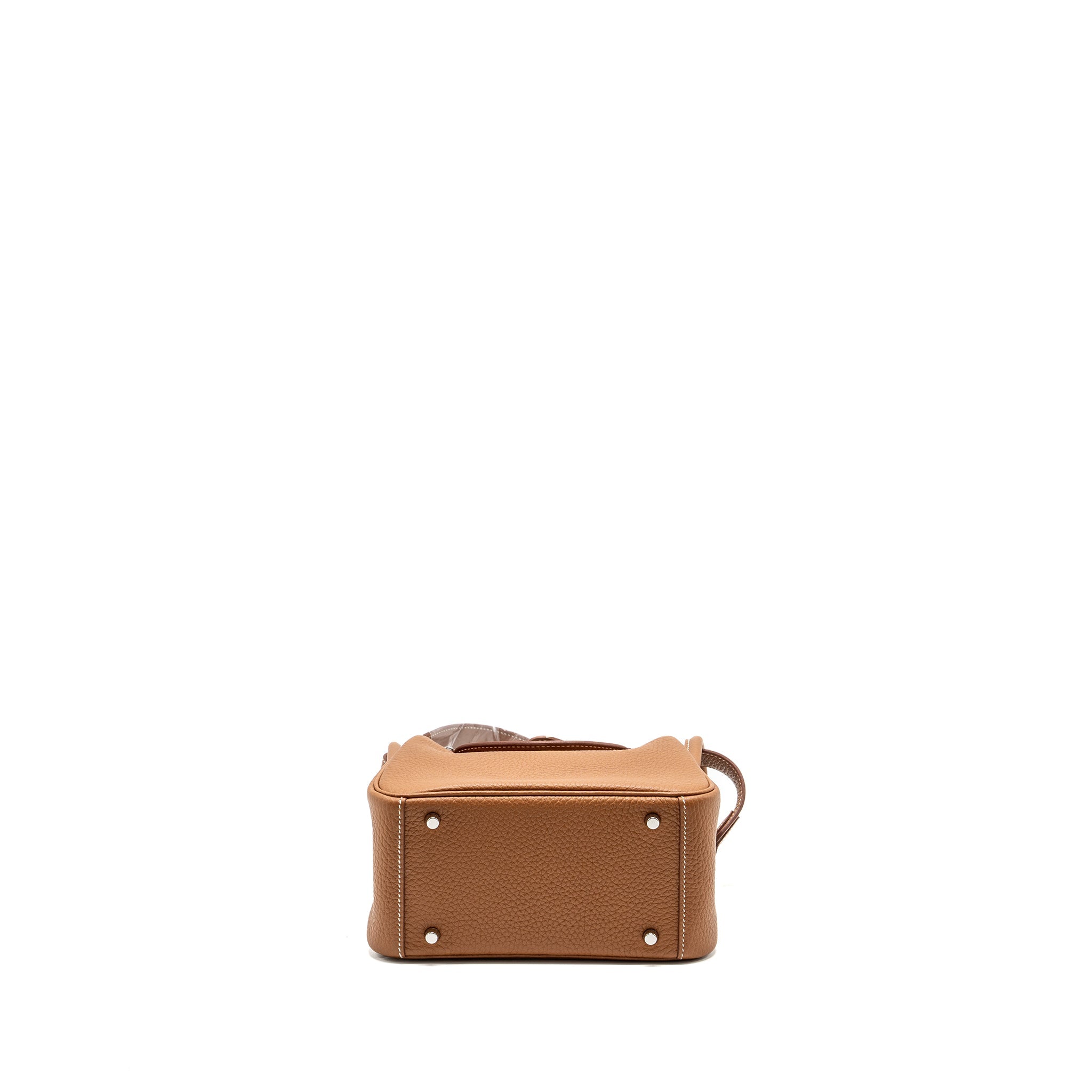HERMES MINI LINDY CLEMENCE GOLD SHW