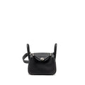 HERMES MINI LINDY II CLEMENCE BLACK SHW