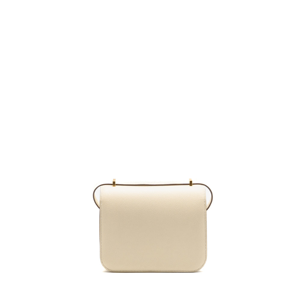 HERMES MINI CONSTANCE EPSOM NATA GHW