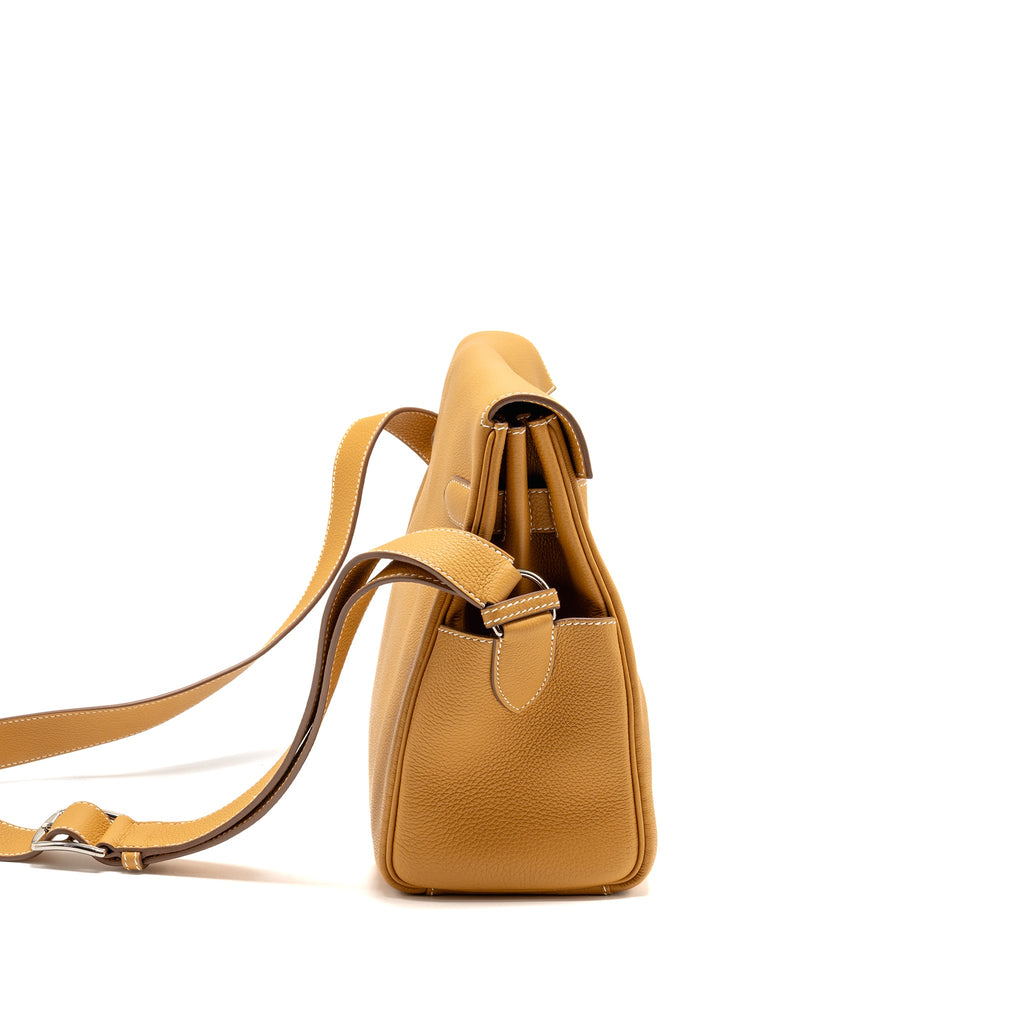 HERMES KELLY MESSENGER GM TOGO NATUREL SABLE SHW