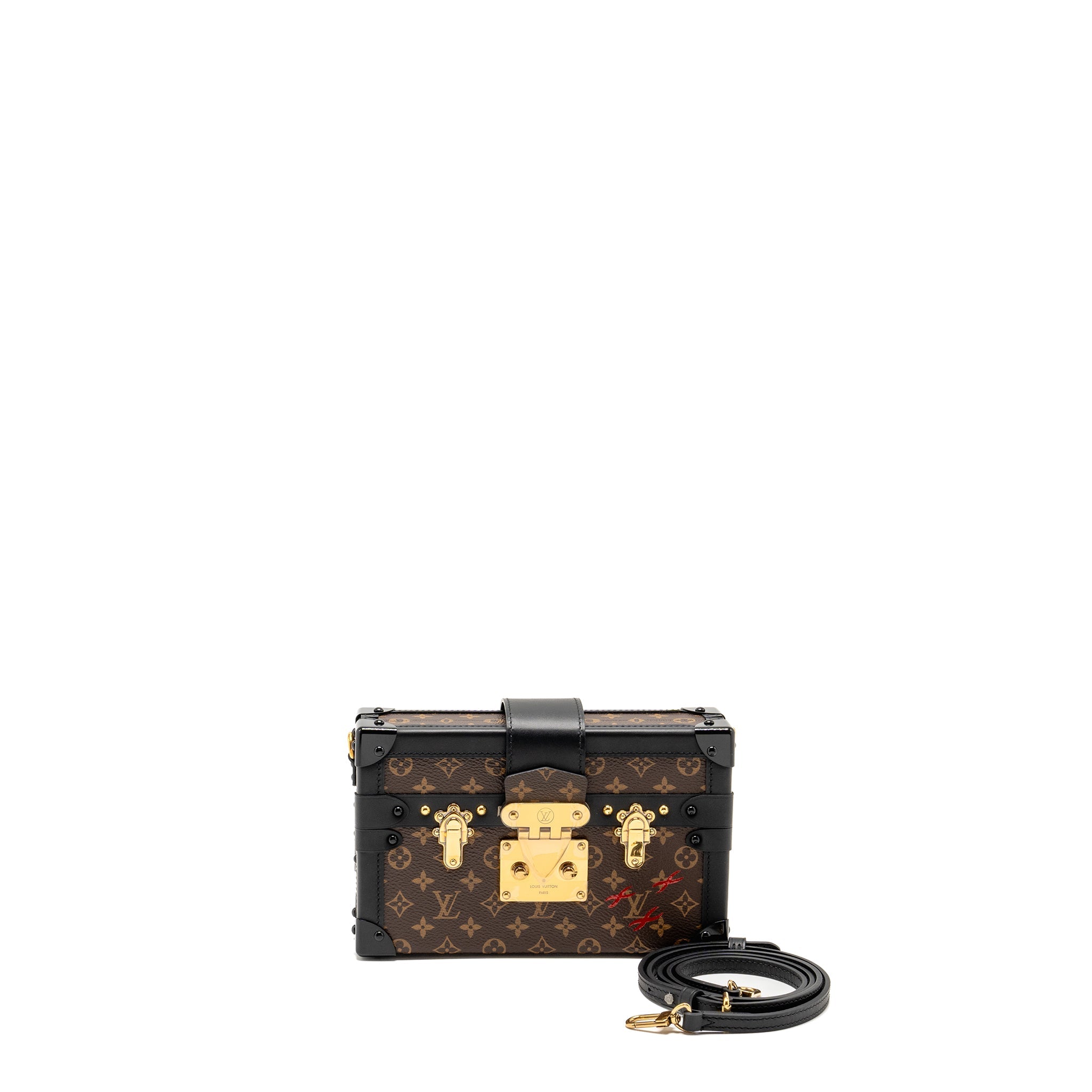 LOUIS VUITTON PETITE MALLE MONOGRAM CANVAS GHW