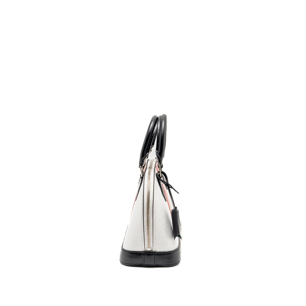 LOUIS VUITTON STRIPE ALMA BB EPI LEATHER WHITE/MULTICOLOUR SHW