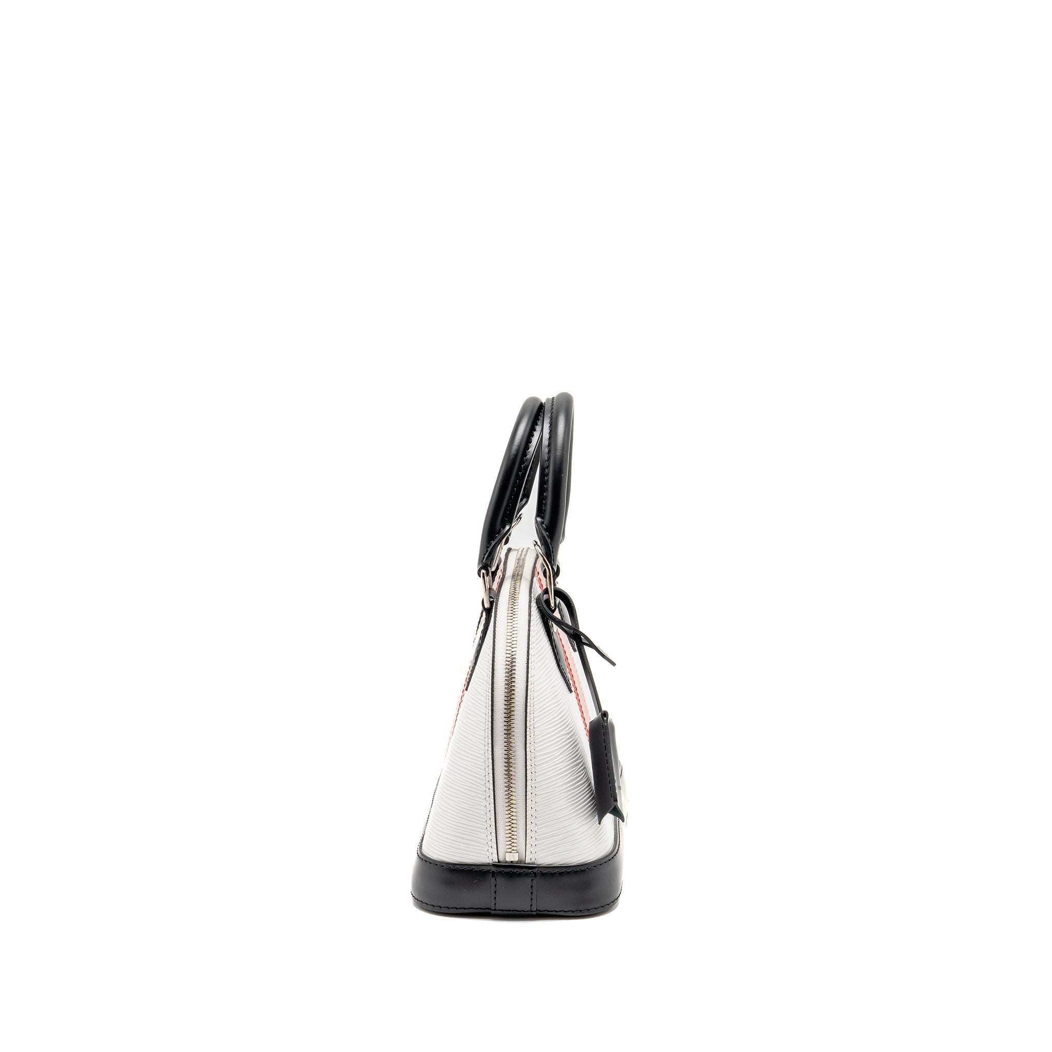 LOUIS VUITTON STRIPE ALMA BB EPI LEATHER WHITE/MULTICOLOUR SHW